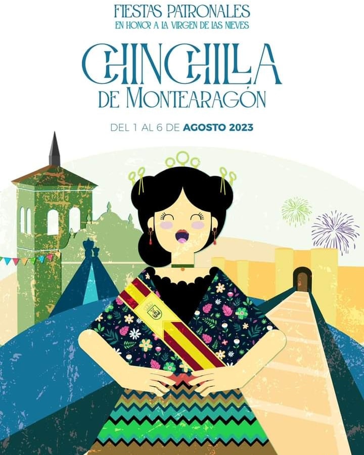 Fiestas patronales en honor a la Virgen de las Nieves 2023 Chinchilla de Monte-Aragón